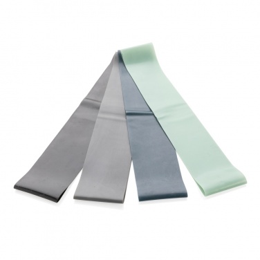 Logotrade mainoslahjat ja liikelahjat tuotekuva: 4 kpl vastuskuminauhat pussukassa