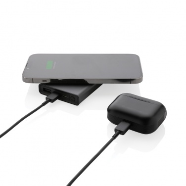 Logo trade mainostuotet tuotekuva: Terra RCS alumiininen 5000 mAh 5w langaton varavirtalähde