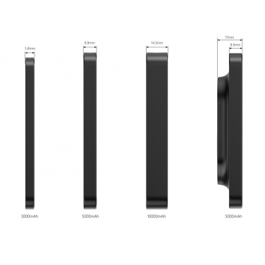 Logo trade mainoslahja ja liikelahja tuotekuva: Urban Vitamin Richmond 5000mAh virtapankki RCS