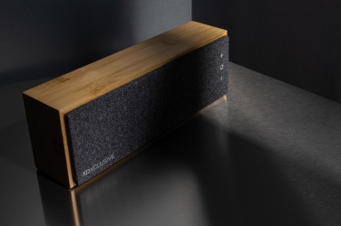 Logotrade mainoslahja ja liikelahja kuva: Wynn 10W langaton bambukaiutin