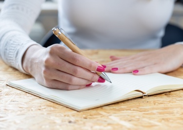 Logo trade liikelahja kuva: Pynn bambuinen infinitykynä