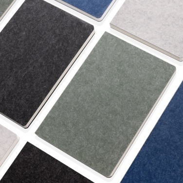 Logotrade mainoslahja tuotekuva: Phrase A5 vihko GRS-sertifioidusta huovasta