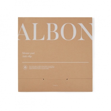 Logo trade mainoslahjat ja liikelahjat kuva: VINGA Albon GRS kierrätyshuopa hiirimatto