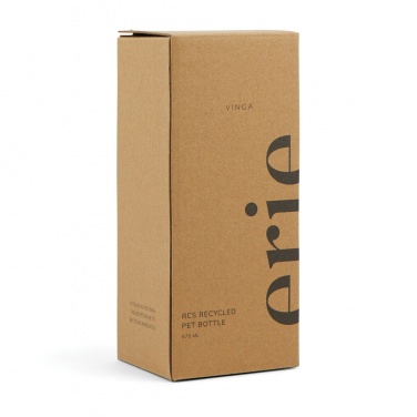 Logo trade liikelahja mainoslahja tuotekuva: VINGA Erie RCS kierrätetty PET-juomapullo 575 ml