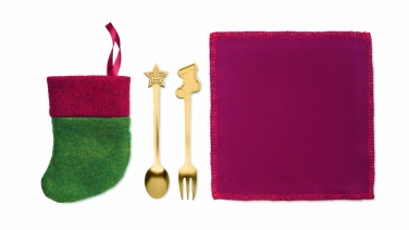 Logo trade liikelahjat mainoslahjat kuva: Jälkiruokailusetti jouluun