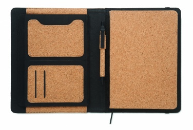 Logo trade liikelahja mainoslahja tuotekuva: A5 kansio korkkia