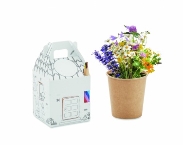 Logo trade mainoslahjat tuotekuva: Talonmuotoinen kasvatussetti