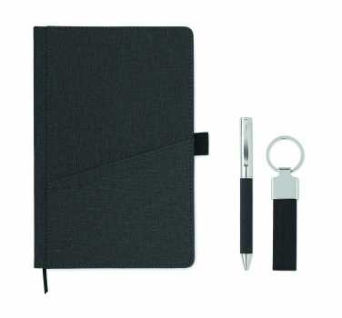 Logo trade mainoslahjat tuotekuva: 3-osainen lahjasetti lahjapakkauksessa mukautettavalla painatuksella