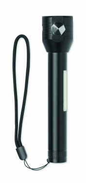 Logotrade mainostuotet kuva: 3 in 1 alumiininen taskulamppu hätä vasaralla ja turvavyöleikkurilla mukautettavalla painatuksella