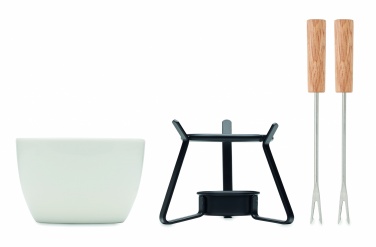 Logotrade mainostuote tuotekuva: Keraaminen fonduesetti 240 ml