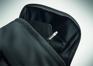 Logo trade liikelahja kuva: 15 tuuman kannettava reppu kierrätetystä esikulutetusta puuvillasta mukautettavalla painatuksella