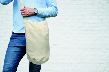 Logotrade liikelahja mainoslahja kuva: Ostoskassi canvas 270 gr/m²