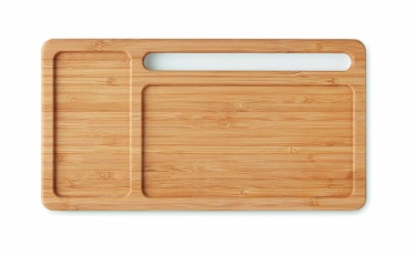 Logotrade mainoslahjat kuva: Bambu langaton laturi 5W MALABAR