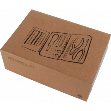 Logotrade mainoslahja tuotekuva: 25-osainen työkalusarja MANAGUA