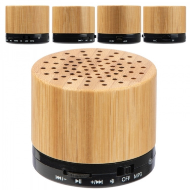 Logotrade liikelahja mainoslahja kuva: Bambu Bluetooth-kaiutin FLEEDWOOD