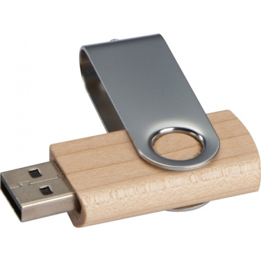 Logotrade mainoslahja ja liikelahja kuva: USB-tikku 4GB LESSINES