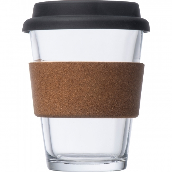 Logotrade liikelahja tuotekuva: Lasinen juomakuppi WROCŁAW 350ml