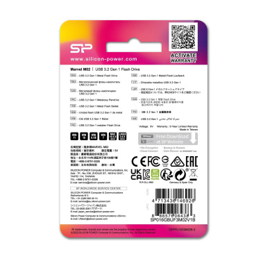 Logo trade mainoslahjat tuotekuva: Pendrive Silicon Power Marvel - M02 3.2 16GB