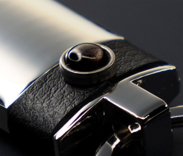 Logo trade liikelahja mainoslahja tuotekuva: Obsidiaani-avainrengas 1298095