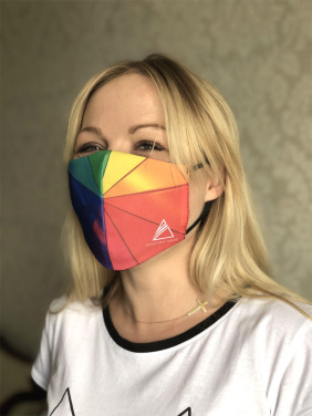 Logotrade mainoslahjat ja liikelahjat tuotekuva: VENUS PRO puuvillamaski HEPA-suodatintaskulla 1378165