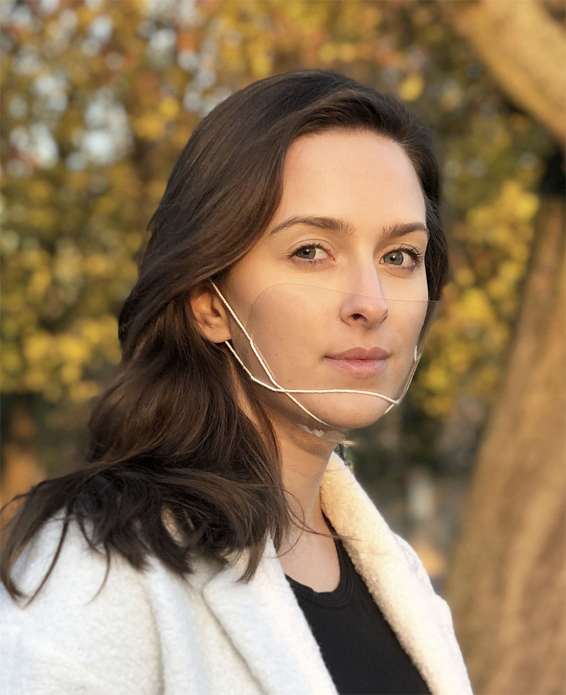 Logo trade mainoslahja ja liikelahja tuotekuva: ATENA-kirkas kasvosuojus-suojanaamari suuta ja nenää varten 1461162