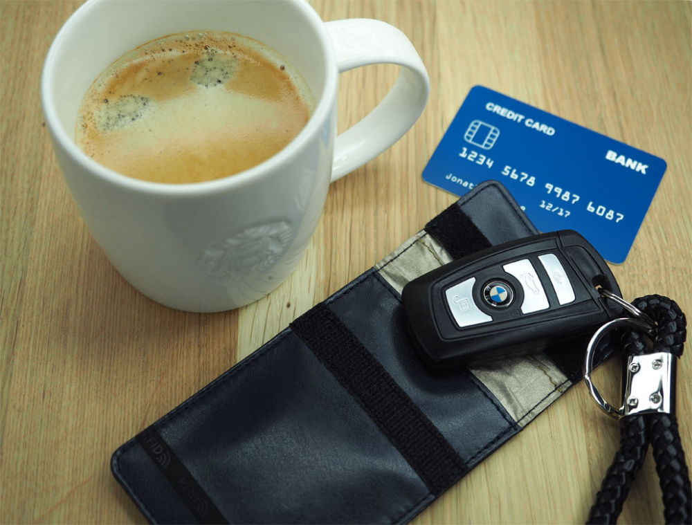 Logotrade mainoslahjat kuva: Radioaallot blokkaava avainkotelo 1222119