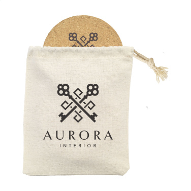 Logo trade mainostuotet tuotekuva: Cork Coaster Set