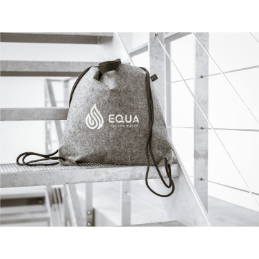 Logo trade mainostuotet tuotekuva: GRS RPET Felt PromoBag Plus -reppu