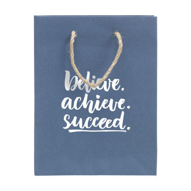 Logotrade mainoslahjat kuva: Leaf It Bag kierrätetty farkkukuiduilla (180 g/m²) S