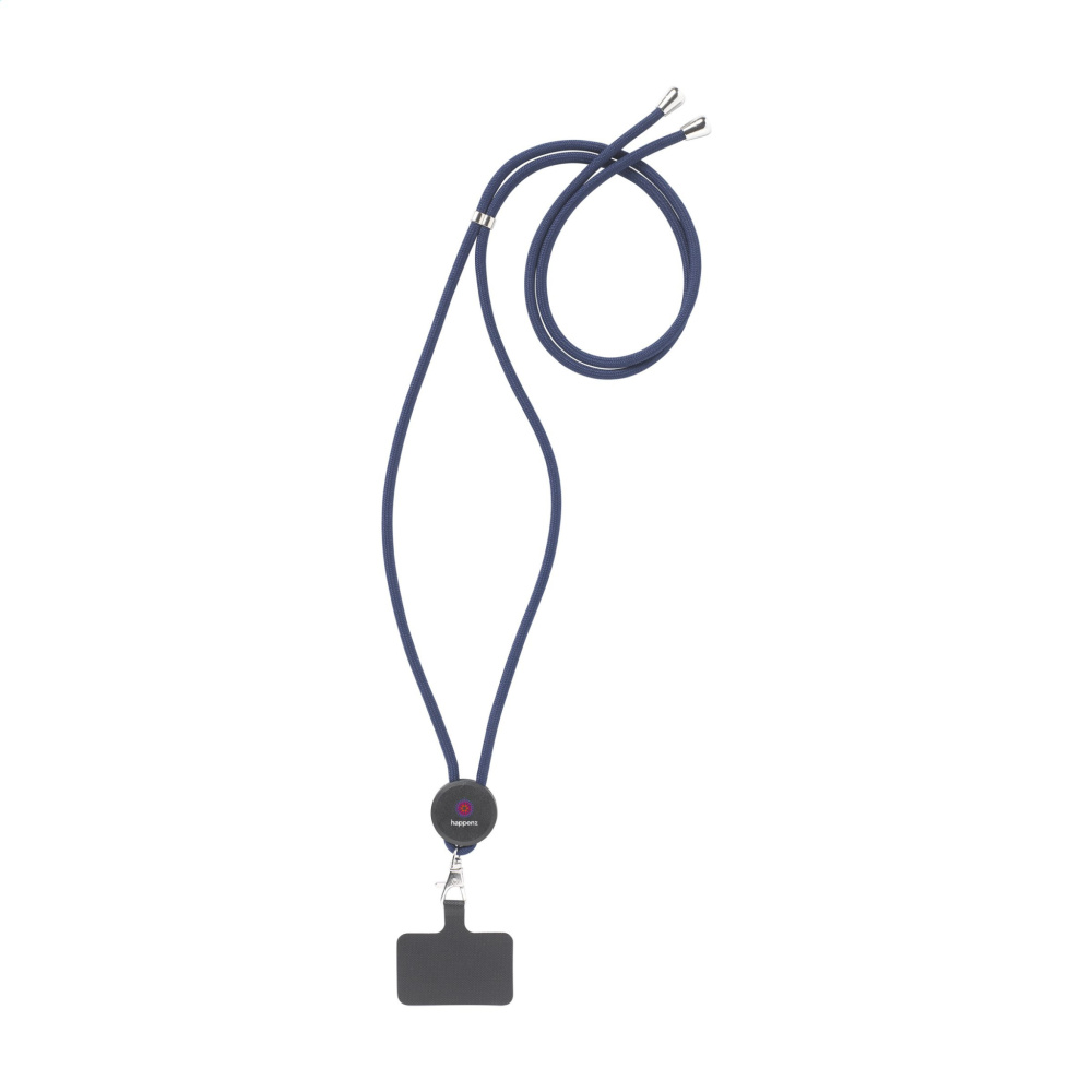 Logo trade liikelahja mainoslahja tuotekuva: Pitsinauha GRS RPET 5 mm avainnauha