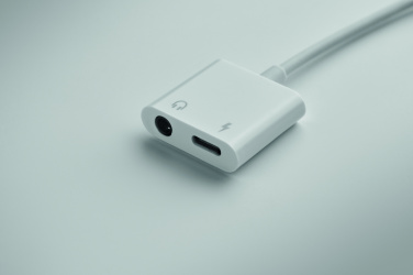 Logotrade mainostuote tuotekuva: ABS-liitäntäinen äänenjakaja tyypp