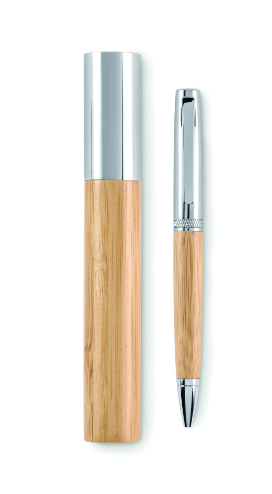 Logotrade liikelahja tuotekuva: Metallikierre kuulakynä putkessa