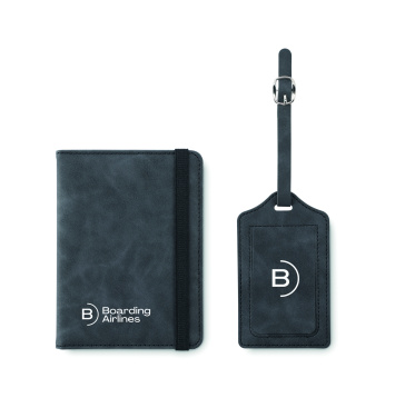 Logotrade liikelahja mainoslahja kuva: Passinkannet ja matkalaukku tagi