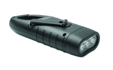 Logo trade liikelahjat mainoslahjat kuva: Aurinkopoltin dynamokammalla