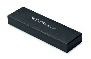 Logotrade liikelahja mainoslahja kuva: Kierrätetystä alumiinista valmistettu kynäsarja