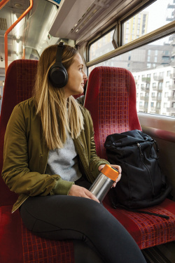 Logotrade mainoslahja ja liikelahja kuva: Musta+Blum-eristetty matkamuki ruostumatonta terästä