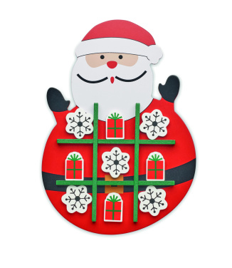 Logo trade mainoslahjat ja liikelahjat kuva: Jouluinen puinen ristinolla