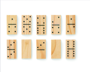 Logo trade liikelahjat tuotekuva: Domino- ja korttisetti