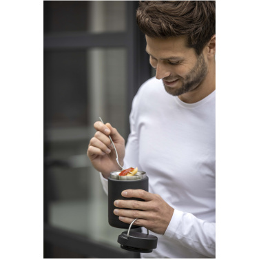 Logo trade mainoslahjat ja liikelahjat kuva: Doveron 500 ml:n kierrätetystä ruostumattomasta teräksestä valmistettu eristetty lounasrasia