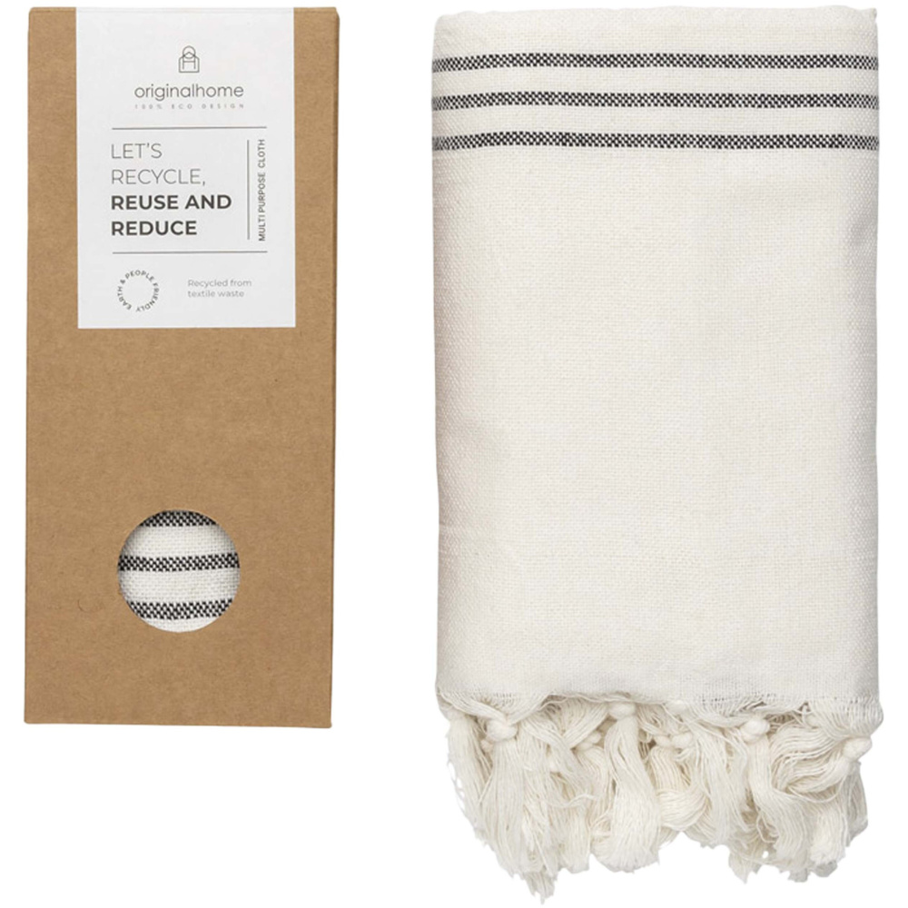 Logo trade mainoslahja ja liikelahja tuotekuva: Originalhome kierrätetty kangas – 85 x 175 cm