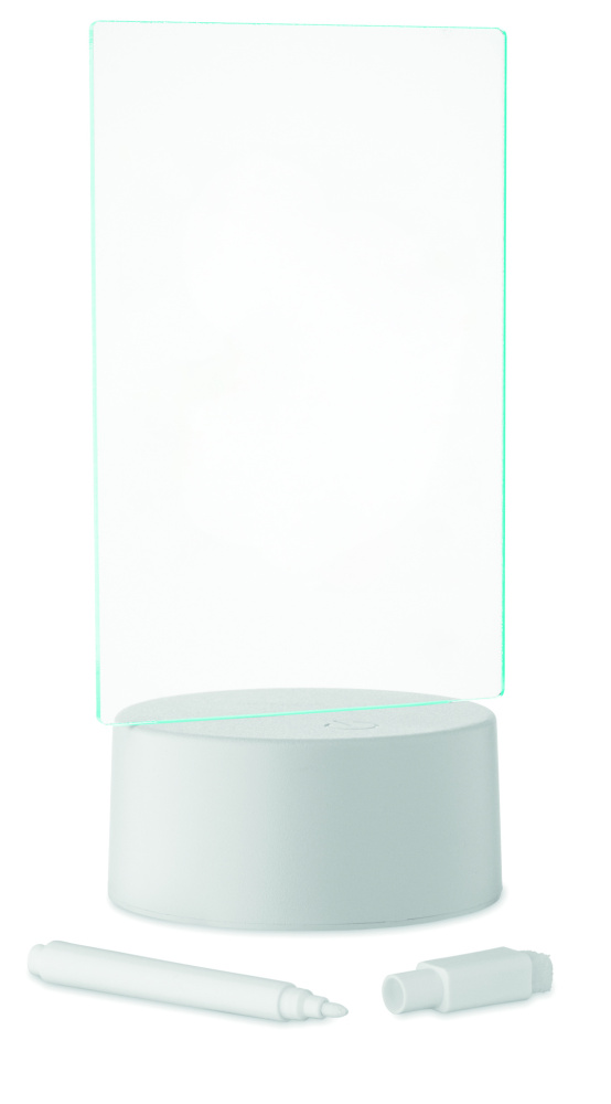 Logotrade mainostuotet kuva: Valaistu LED-muistitaulu