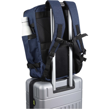 Logotrade liikelahja tuotekuva: Libra 17" GRS-kierrätetty käsimatkatavarareppu, 25 L