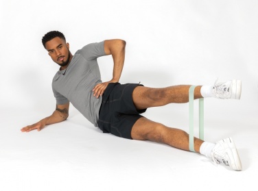 Logotrade firminės dovanos nuotrauka: 4 vnt elastinės fitneso juostos maišelyje