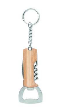 Logotrade dovana nuotrauka: 3 viename bambuko kišeninis įrankis