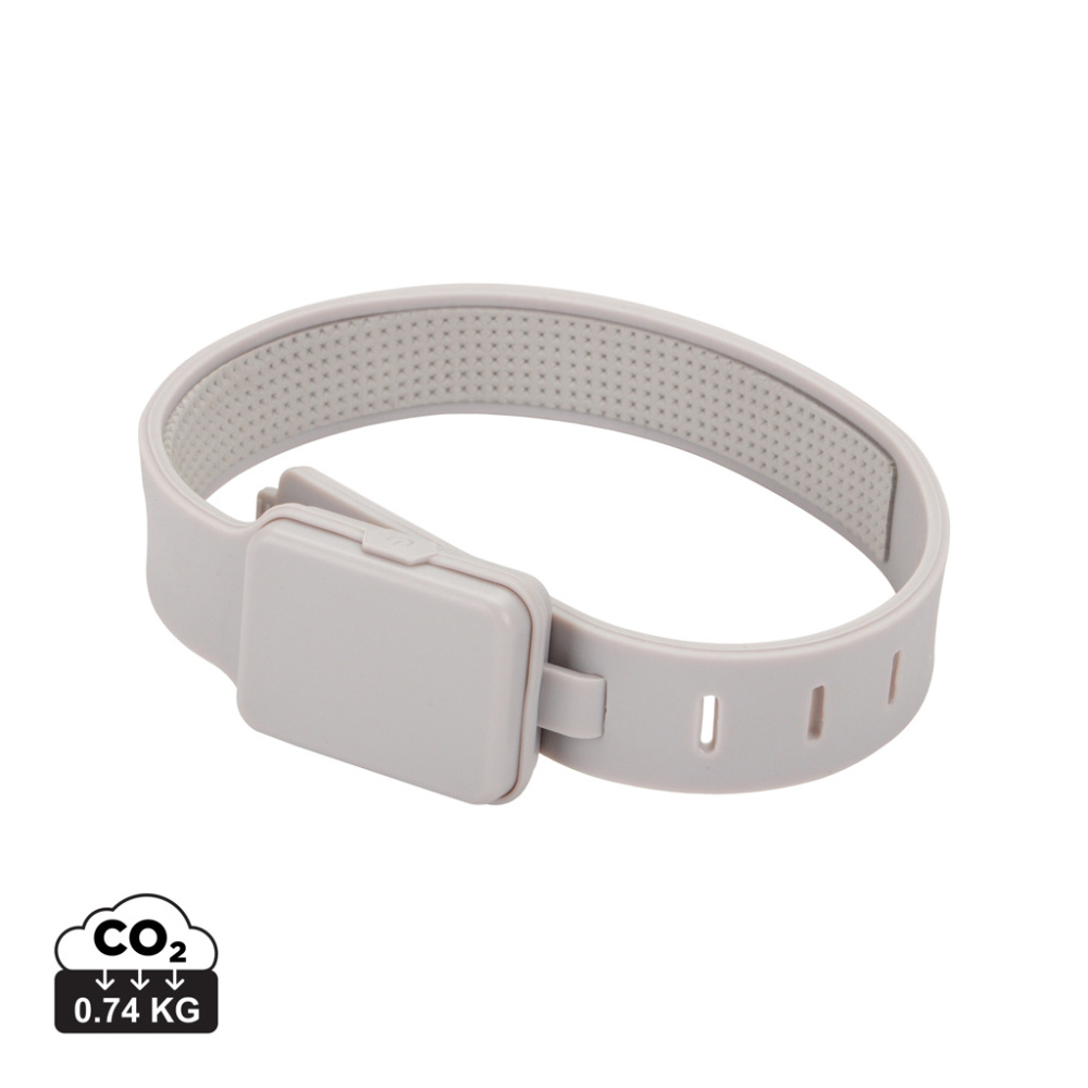 Logotrade reklaminės dovanos nuotrauka: „Lumi Sprint RCS“ plastikinis įkraunamas LED bėgimo žibintas