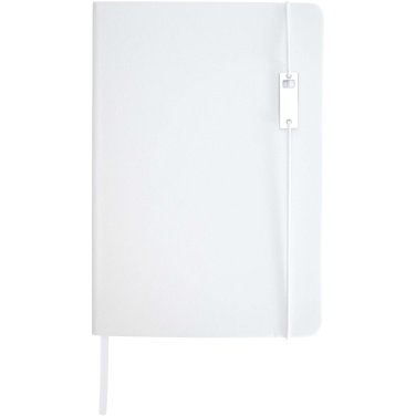 Logotrade verslo dovanos nuotrauka: „Legato Elegance“ A5 formato kietais viršeliais užrašų knygelės ir rutulinio rašiklio rinkinys