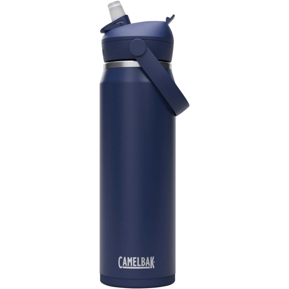 Logotrade firminės dovanos nuotrauka: Camelbak® Thrive Flip VSS 750 ml vakuuminiu būdu izoliuotas nerūdijančio plieno vandens butelis su atlenkiamu šiaudeliu
