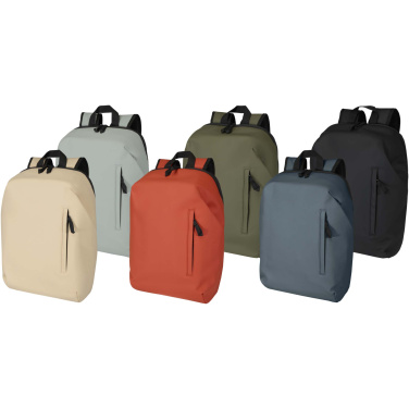 Logotrade reklaminės dovanos nuotrauka: „Resi Plus 15“ GRS perdirbta, apsauganti nuo vagysčių, 18 l talpos kuprinė