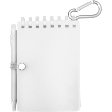 Logotrade firminės dovanos nuotrauka: „Lig Mini“ perdirbto lauko užrašų knygelės ir tušinuko rinkinys minkštais viršeliais (juodas rašalas)