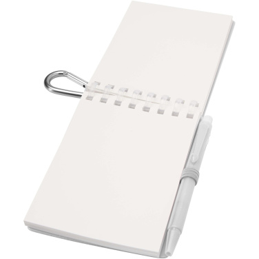 Logotrade reklaminiai produktai nuotrauka: „Lig Mini“ perdirbto lauko užrašų knygelės ir tušinuko rinkinys minkštais viršeliais (juodas rašalas)